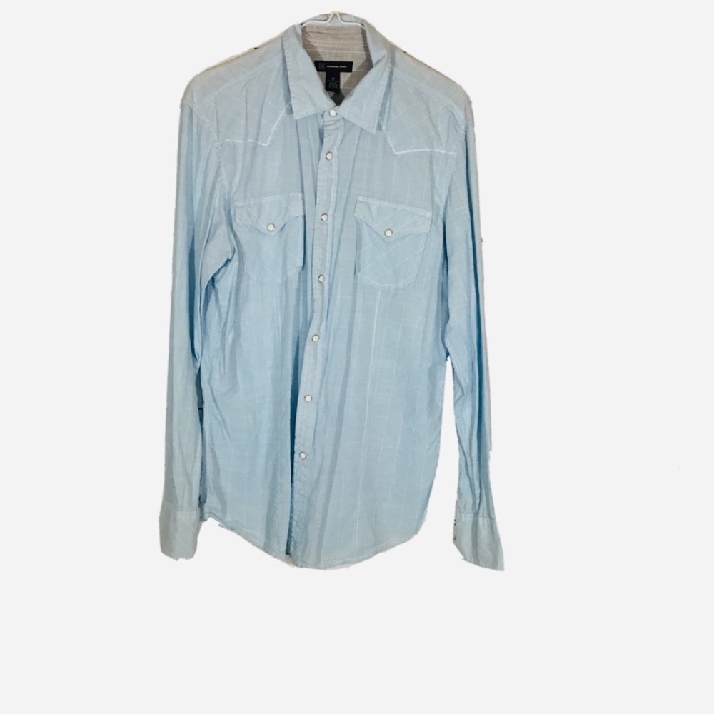INC International Concepts Western Shirt